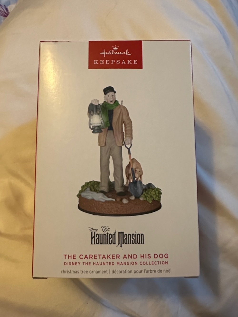 Hallmark Keepsake The Caretaker and his Dog Haunted Mansion NWT